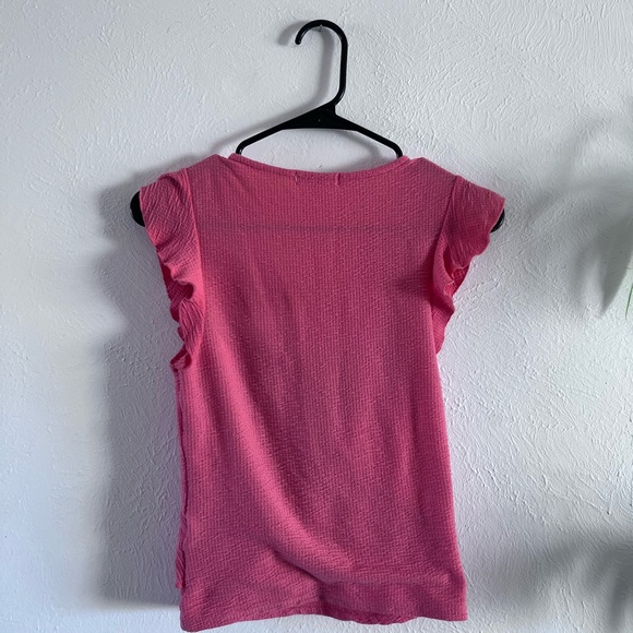 Takara Pink Ruffled Blouse - Picture 3 of 3